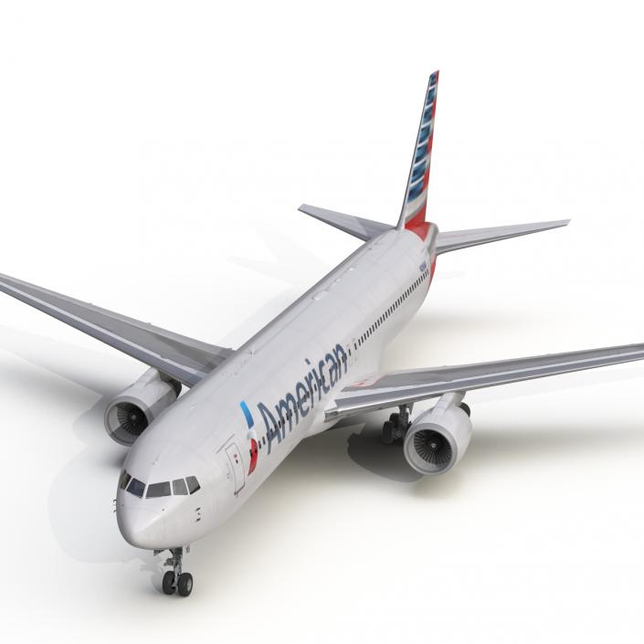 Boeing 767-300 American Airlines 3D