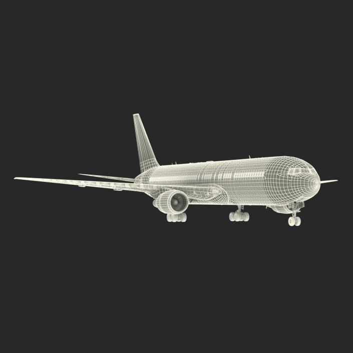 3D model Boeing 767-300 Delta Air Lines