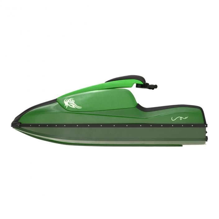 3D Sport Water Scooter Rigged Generic 2
