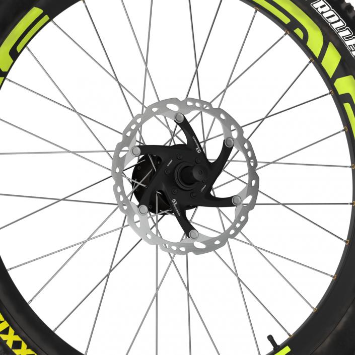 Bicycle Front Wheel 3D model