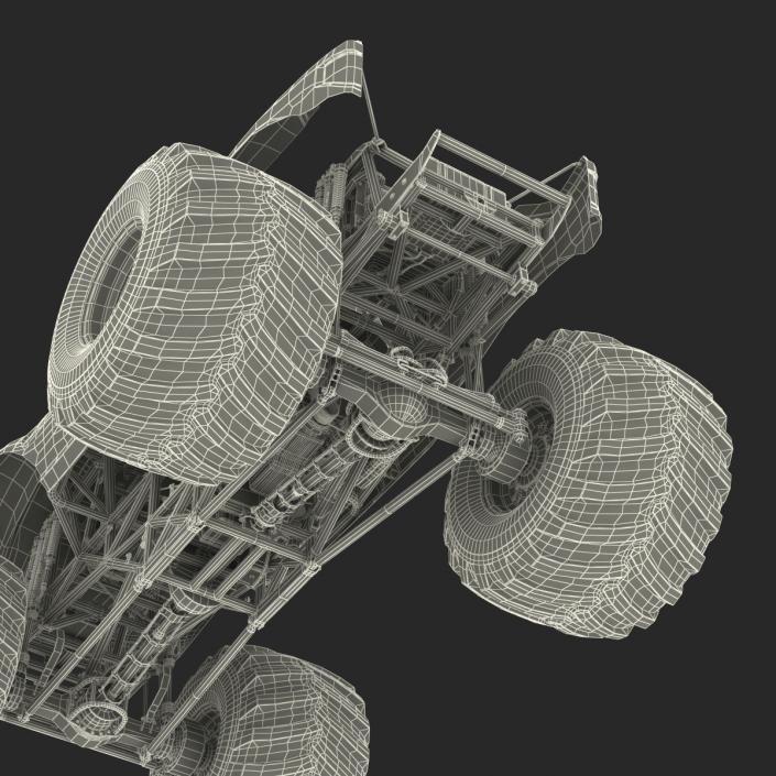 Monster Truck Bigfoot Generic 3D model