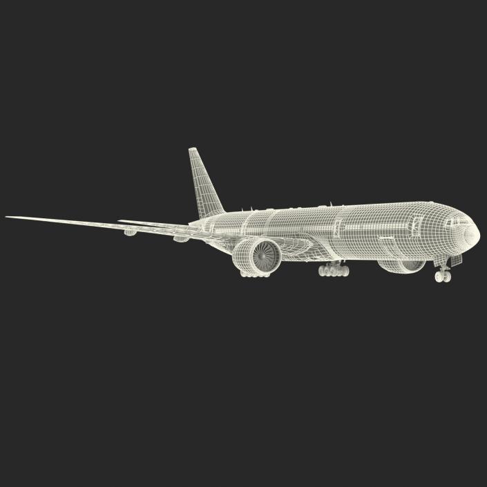 3D Boeing 777 8x Generic