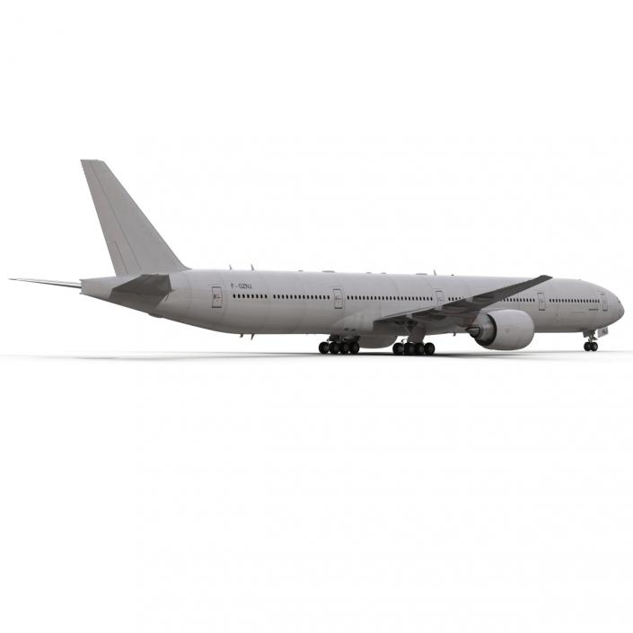 3D Boeing 777 9x Generic