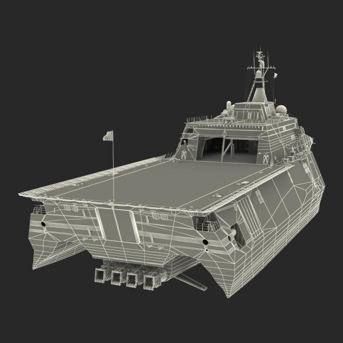 USS Independence LCS-2 Rigged 3D model