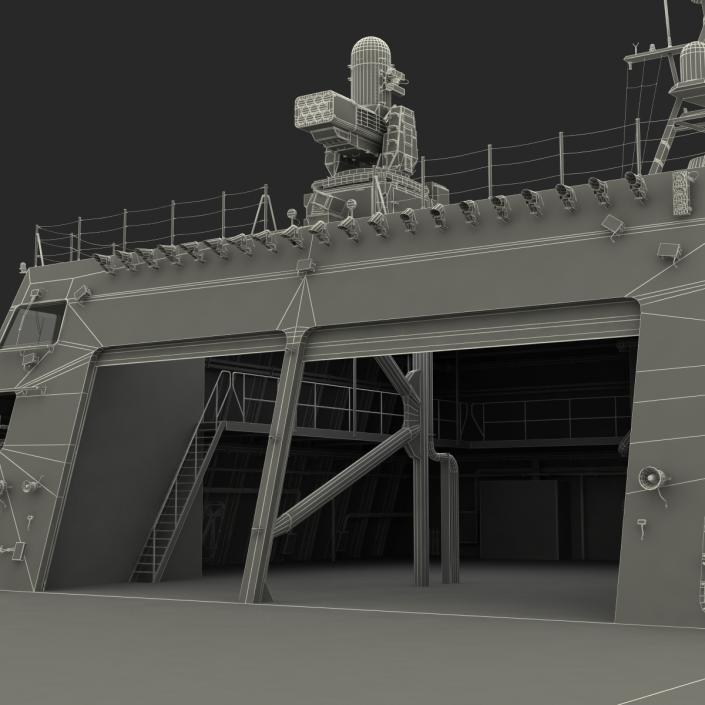 USS Independence LCS-2 Rigged 3D model