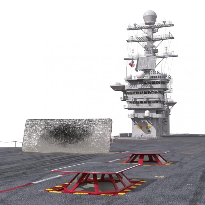 3D model USS John C Stennis CVN-74