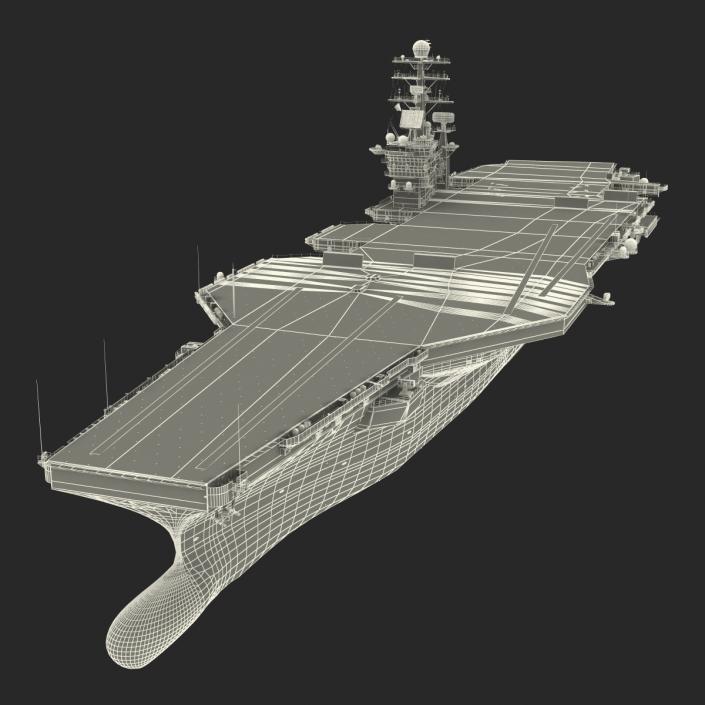 3D model USS John C Stennis CVN-74