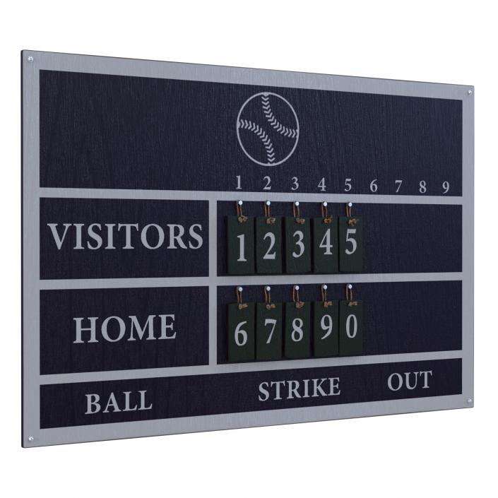 3D Baseball Scoreboard 2