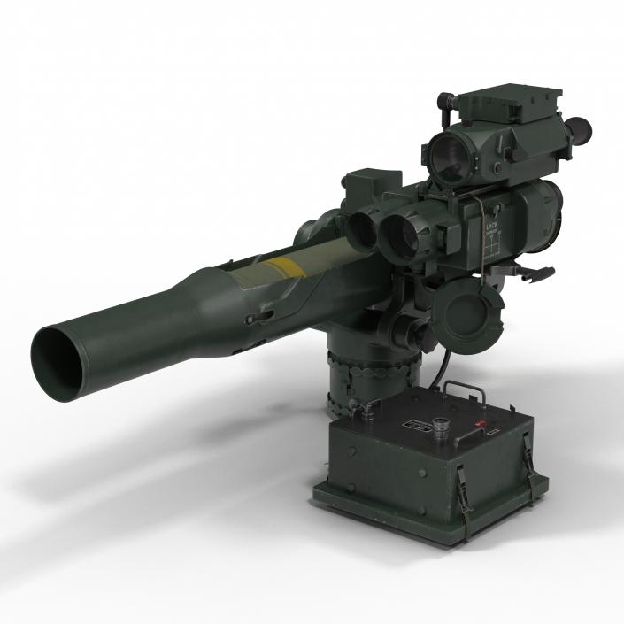 3D BGM-71 TOW Missile model