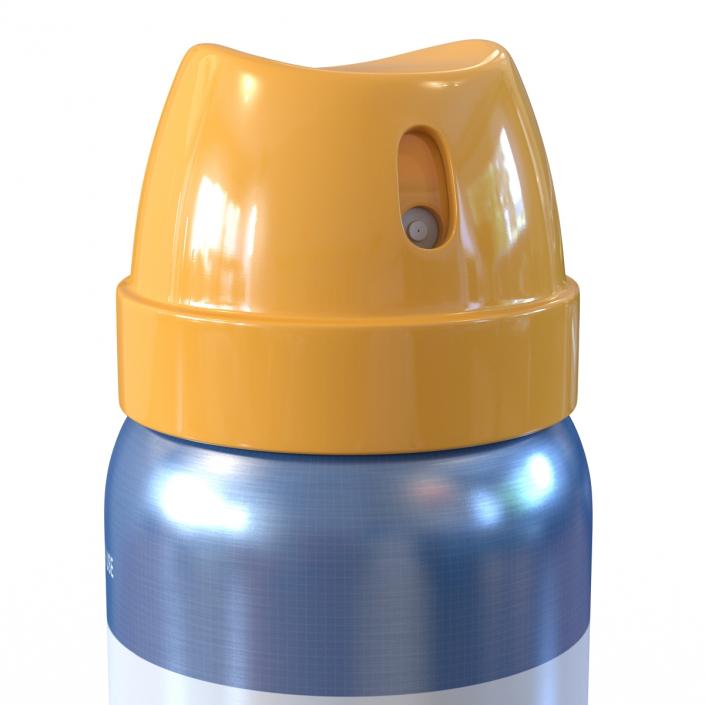 Metal Bottle With Sprayer Cap Generic 3D