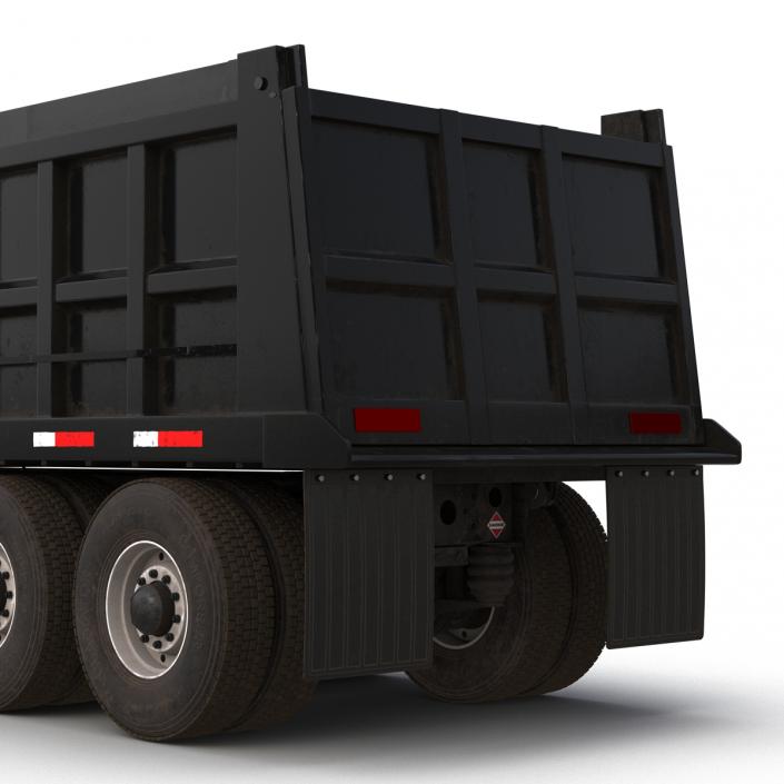 3D model Dump Truck Generic Rigged