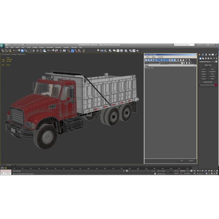 3D Dump Truck Generic model