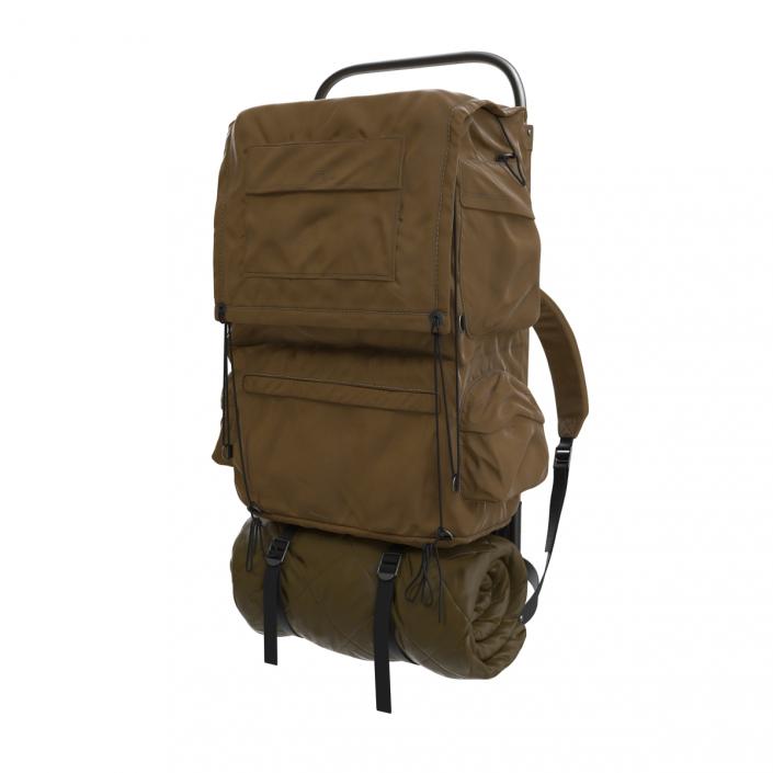 3D Camping Backpack 3 model