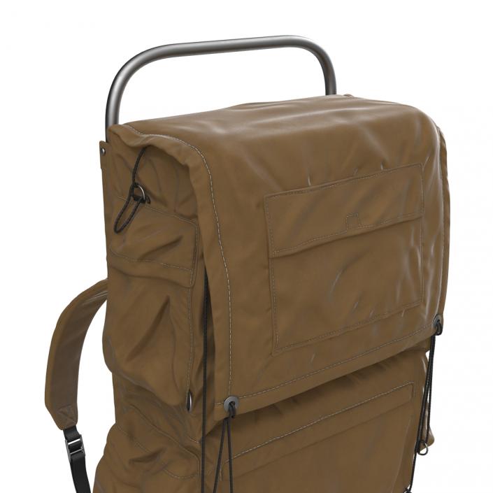 3D Camping Backpack 3 model
