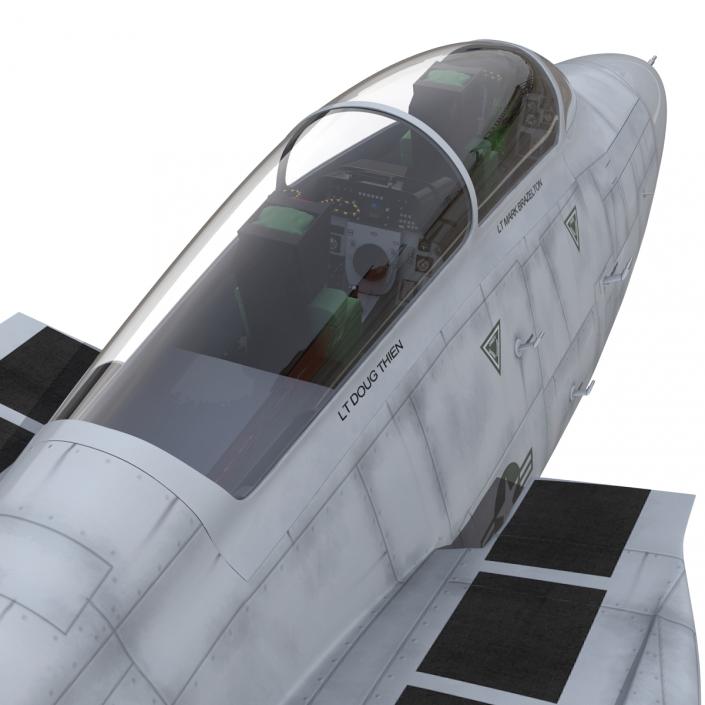3D model F-14 Tomcat US Combat Aircraft
