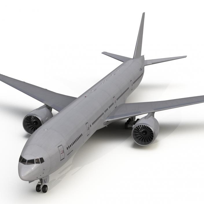 Boeing 777-300ER Generic 3D model
