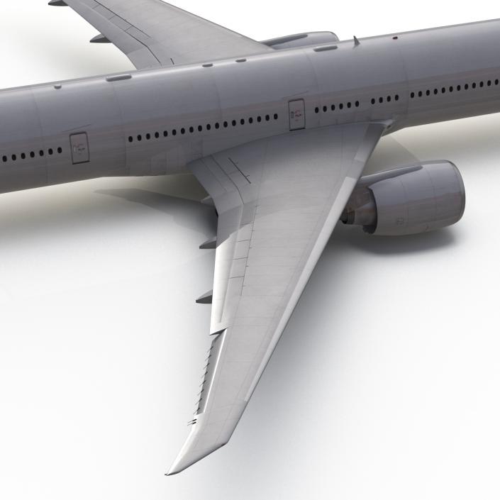 3D Boeing 777-300ER Generic Rigged