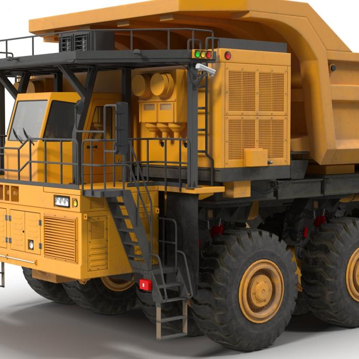 Mining Truck Rigged 3D model