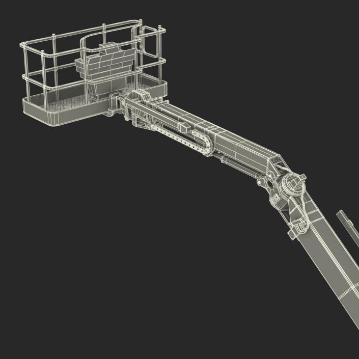 Telescopic Boom Lift JLG 1850 sj Pose 2 3D model