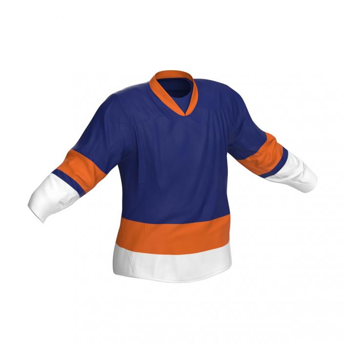 3D Hockey Jersey Generic 3 model