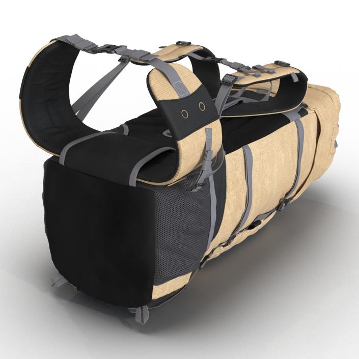 3D model Large Camping Backpack Generic