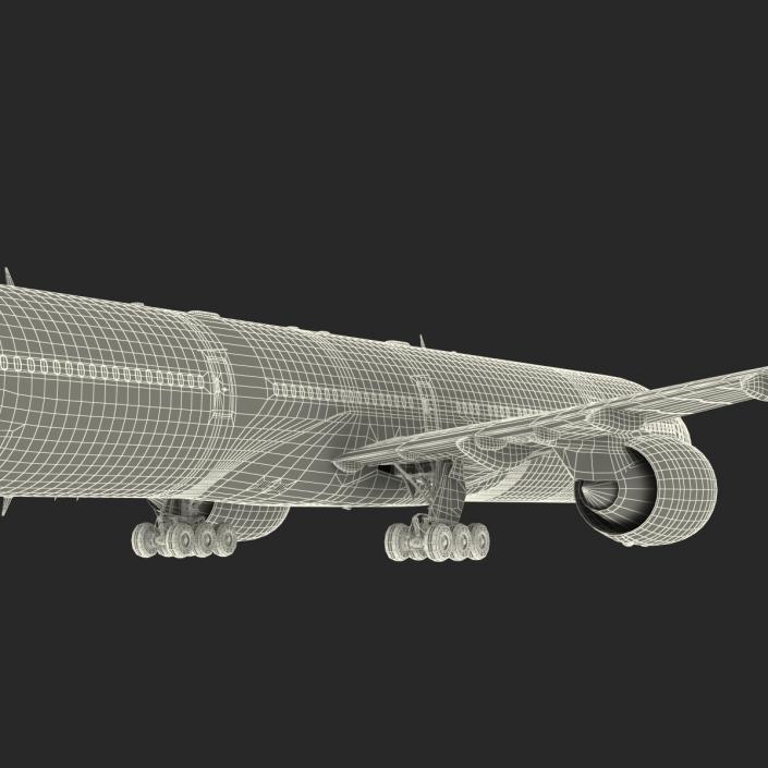 Boeing 777-300 Emirates Airlines 3D