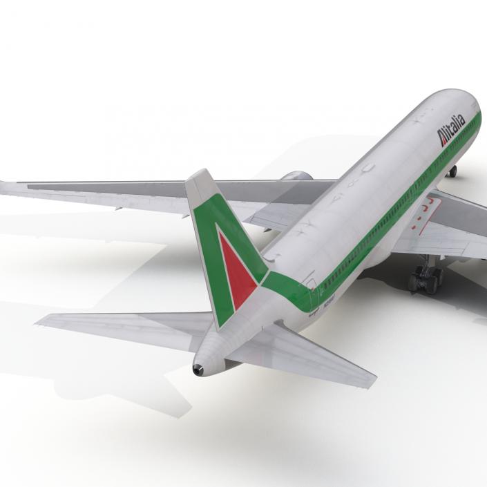 3D model Boeing 767-300ER Alitalia