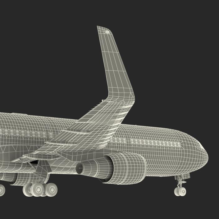 Boeing 767-300ER Alitalia Rigged 3D
