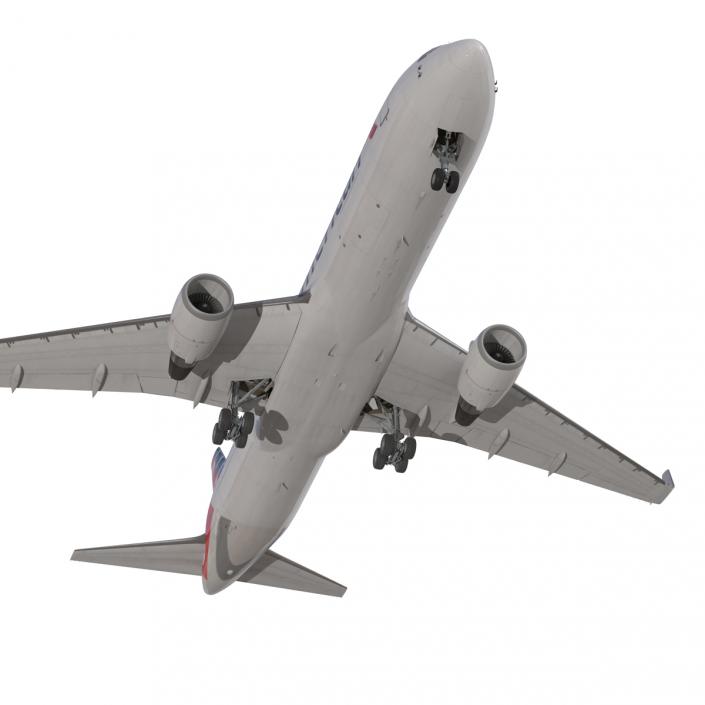 Boeing 767-300ER American Airlines 3D model