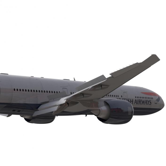 Boeing 777-300ER British Airways 3D