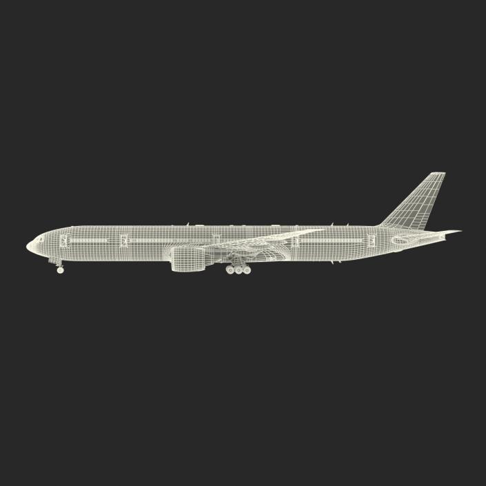 Boeing 777-300ER British Airways 3D