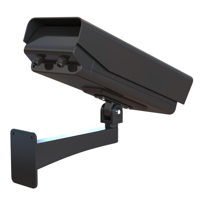CCTV Camera Black 3D