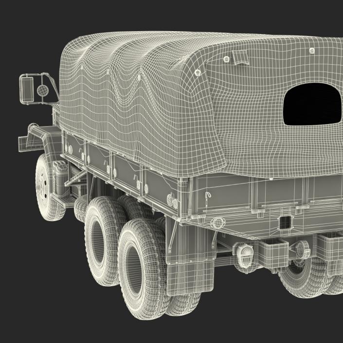US Military Cargo Truck m35a2 3D model