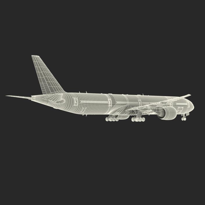 3D model Boeing 777-300ER Singapore Airlines