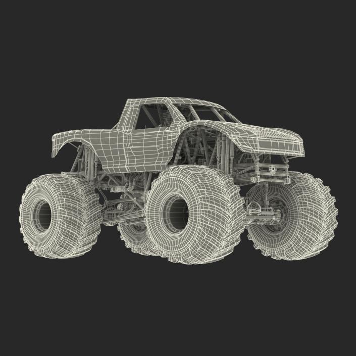 3D Monster Truck Bigfoot