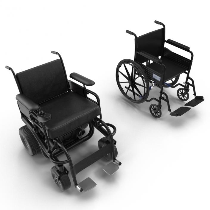 Wheelchairs Collection 2 3D model