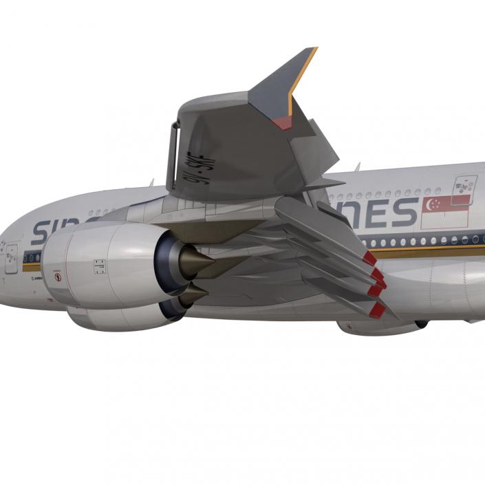 Airbus A380-800 Singapore Airlines 3D model