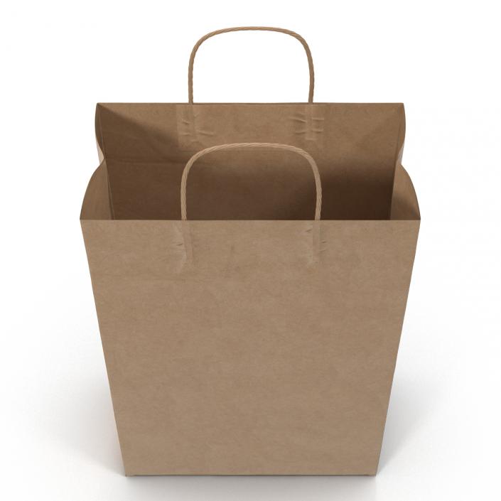 3D Paper Bag With Handle