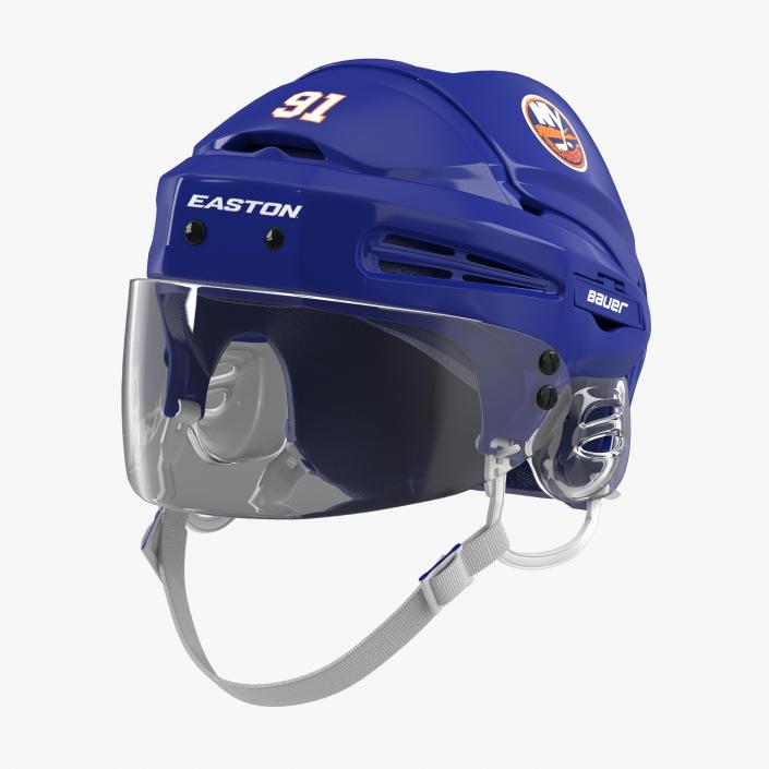3D Hockey Helmet Islanders model