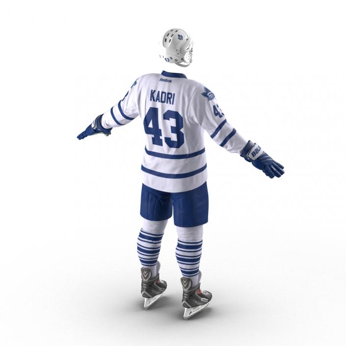 3D Hockey Equipment Toronto Maple Leafs