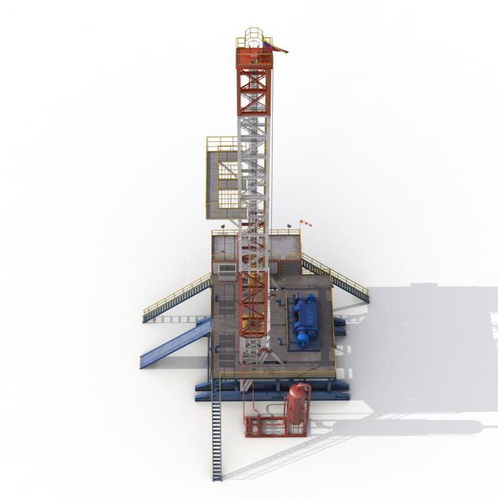 3D Fracking Gas Platform