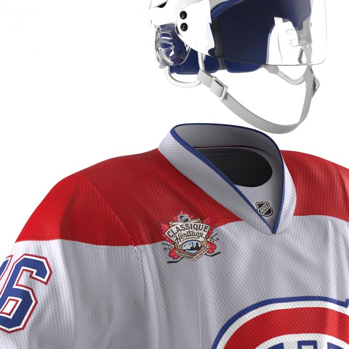 3D model Hockey Equipment Montreal Canadiens