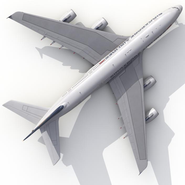 Airbus A380-900 Singapore Airlines 3D model
