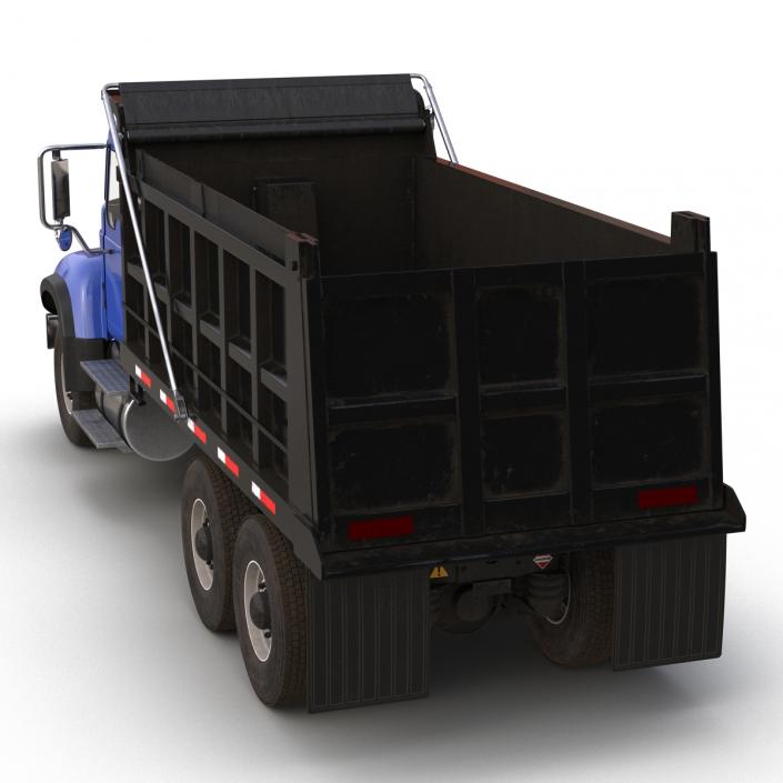 Dump Truck Mack Rigged 3D