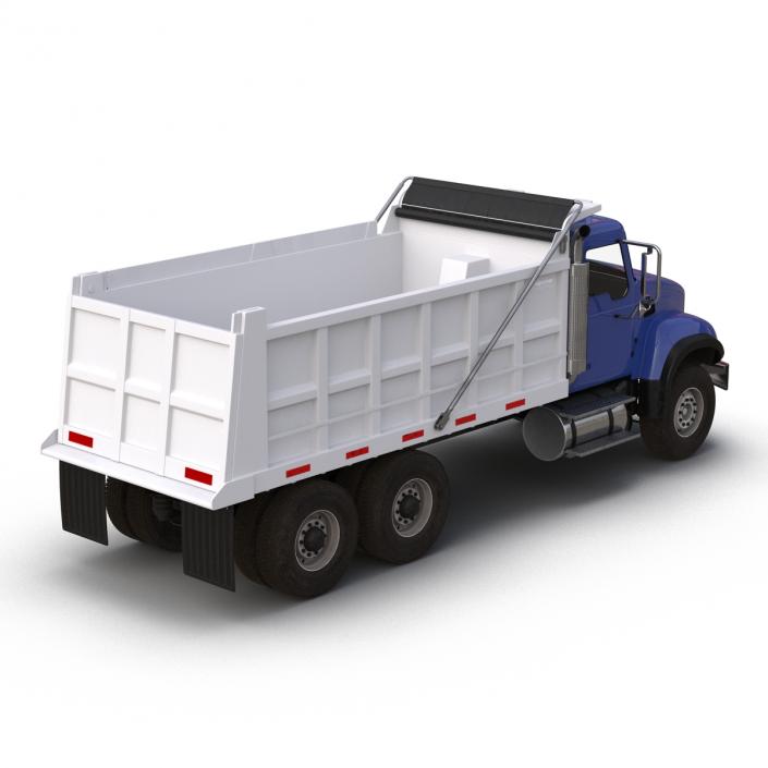 Dump Truck Generic Simple Interior 3D model