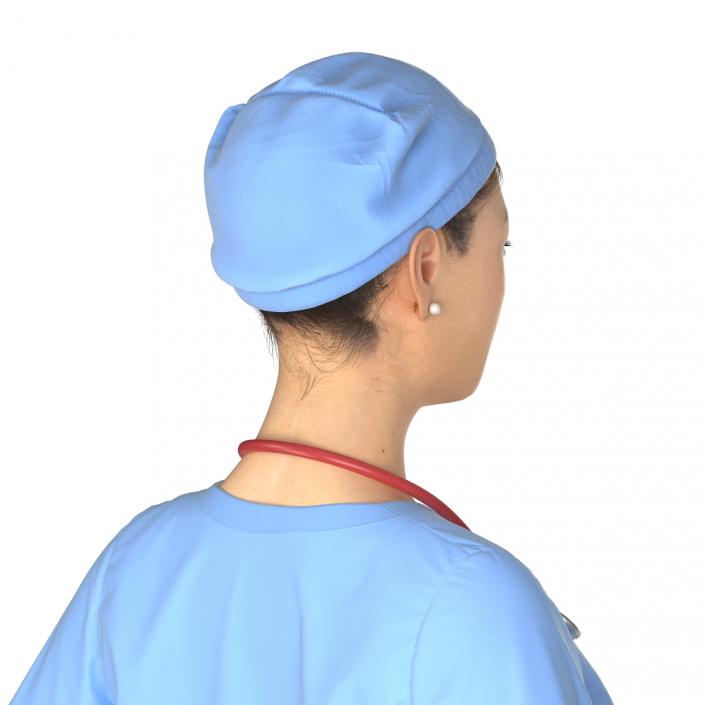 Asian Female Surgeon 2 3D