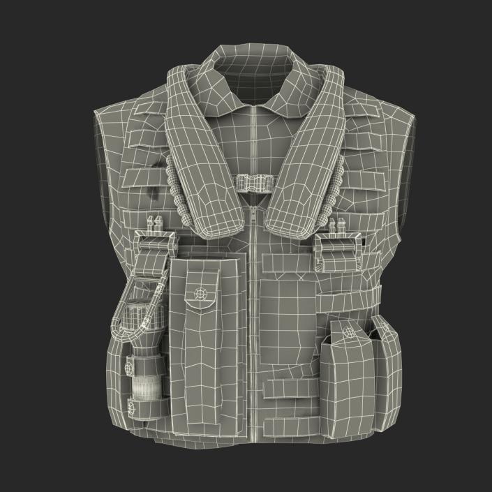 3D US Military Vest