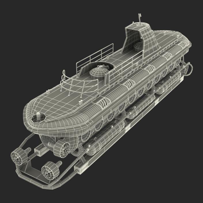 3D Tourist Submarine Mark V Rigged