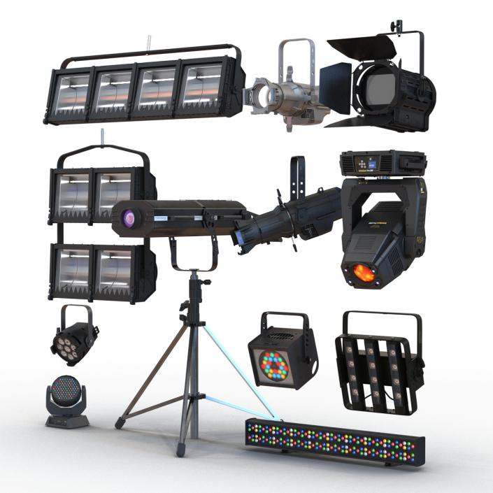 Stage Lighting Collection 2 3D
