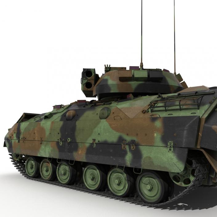 3D Infantry Fighting Vehicle Bradley M2 Camo